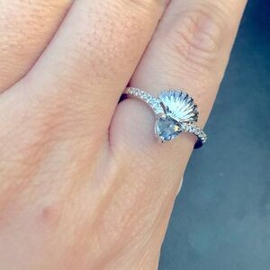 Silver Shell Ring